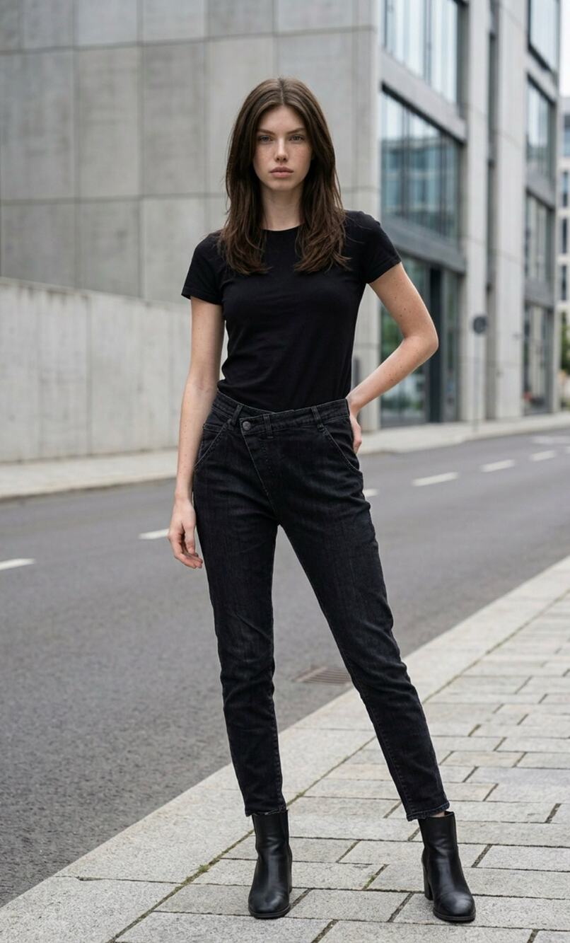 R13 X-Over Crossover Black Skinny Jeans Size 27 Made in Italy Luxury Denim